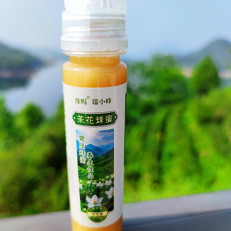 大别山哥哥茶花蜜河南大别山信阳新县蜂蜜原蜜古树茶花蜜瓶装110g