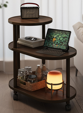 边几茶几可移动沙发角几客厅侧边柜小桌子小户型茶水柜置物架边桌