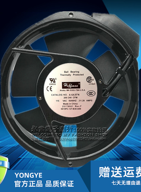 全新HOFFMAN A-6AXFN 5915PC-12T-B30-A09 115V风机17238散热风扇