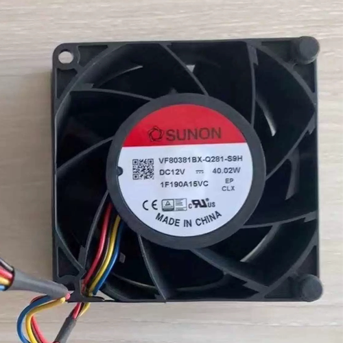 建准VF80381BX-Q281-S9H 12V 40.02W NF5270M5浪潮英信服务器风扇