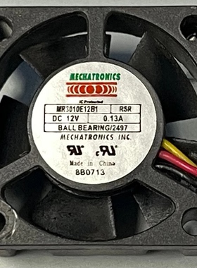 全新MR3010E12B1+6-RSR 3010 12V 0.13A 微型散热风扇4线pwm温控