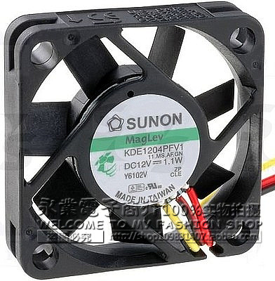 原装建准 SUNON 4010 12V 1.1W 4CM  静音南北桥风扇 KDE1204PFV1