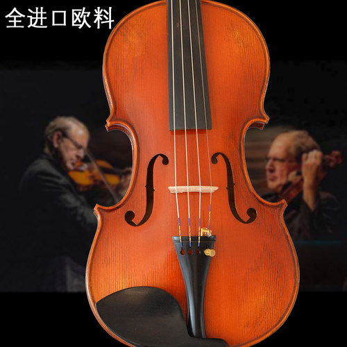 进口欧料小提琴专业级演奏级手工