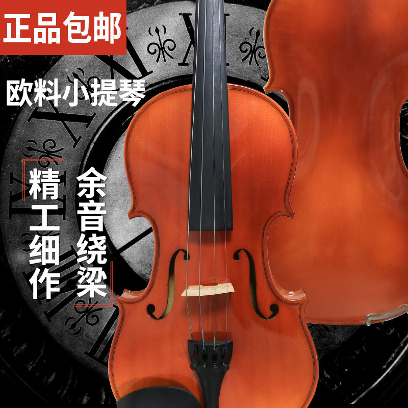 小提琴初学者儿童专业级中手工成人考级欧料入门成年八分之一四12