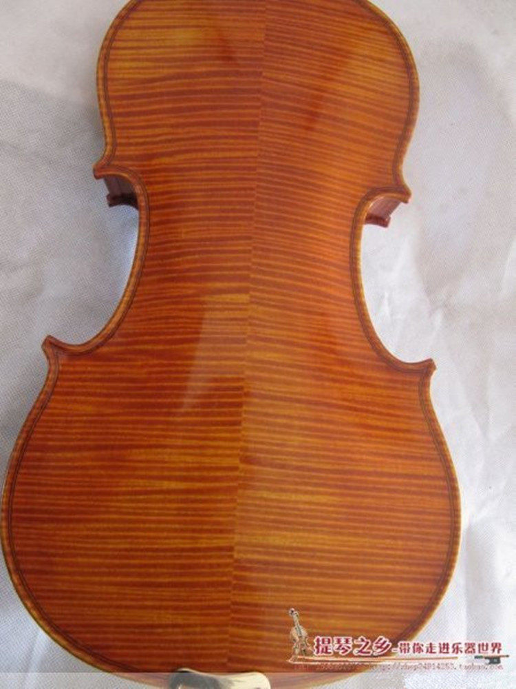 进口欧料成人小提琴演独奏级大学生实木纯手工专业级44考级中提琴