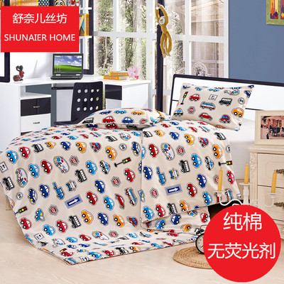儿童卡通内胆纯棉被套