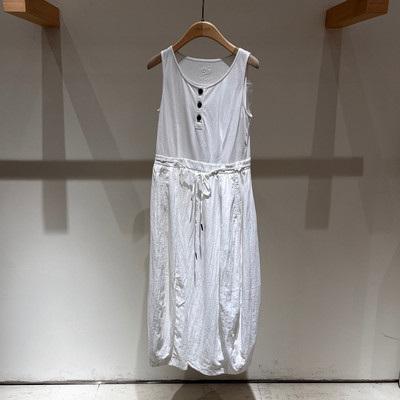 MSLAN新款针梭无袖花苞连衣裙2026夏国内商场同款专柜正品MIBL130