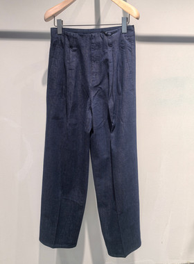 LESS女装国内商场25秋季新品专柜正品牛仔长裤2P8E18390