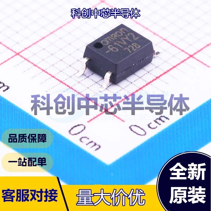 1个 G3VM-61VY2-TR 固态继电器(MOS输出) SOP-4 SPST-NO(1 Form A