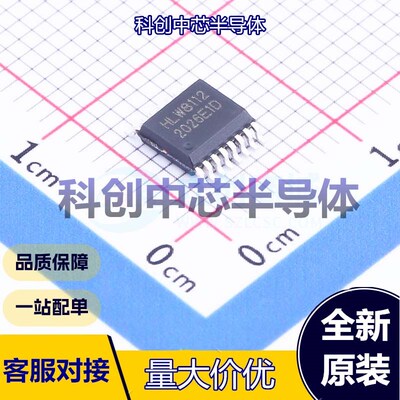 1个 HLW8112 电能计量芯片 SSOP-16-150mil     全新原装