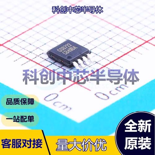5个 GS8722-MR 射频低噪声放大器 MSOP-8 2.1V~5.5V 1.1mA -40℃~