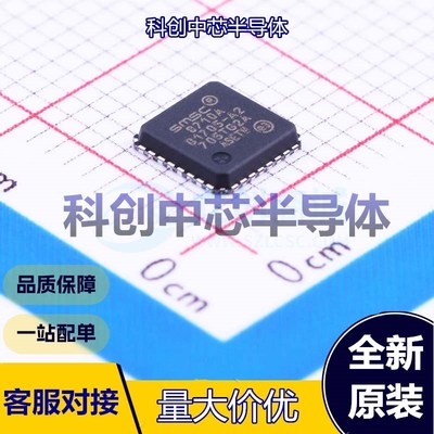 1个 LAN8710A-EZC-TR 以太网收发器 QFN-32-EP(5x5) PHY收发器 4