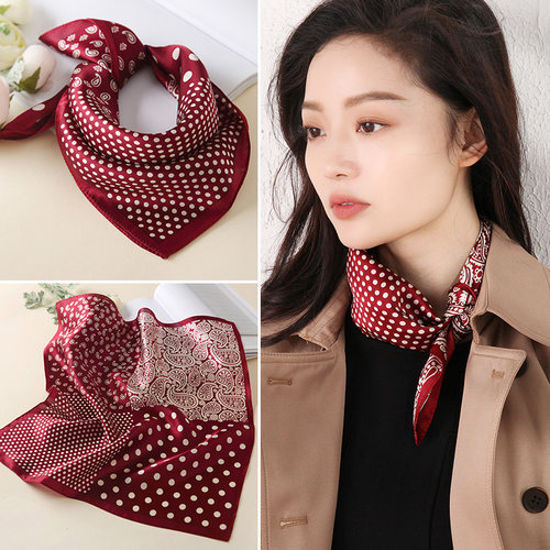 100%桑蚕丝 丝滑缎面 洋气好看~