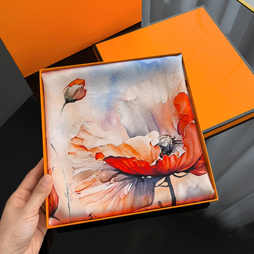 丝巾真丝围巾礼盒送妈妈款长辈杭州丝绸特产苏州生日礼物伴手礼品