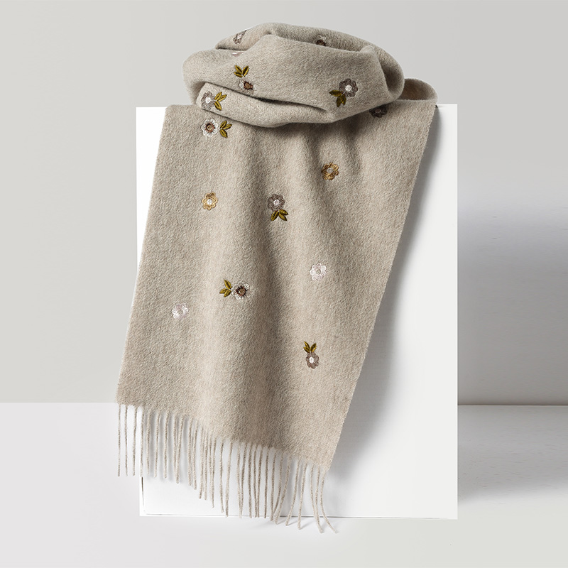 羊毛围巾2025新款冬季