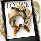 杭州丝绸特产小丝巾礼盒真丝送妈妈长辈苏州礼物文创伴手礼纪念品