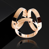 杭丝路丝巾扣围巾春秋方巾扣环小丝巾环百搭杭州丝绸秋季 配件女士