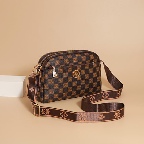 包包女大容量斜挎包2025新款妈妈手机包中年时尚单肩零钱小方包包