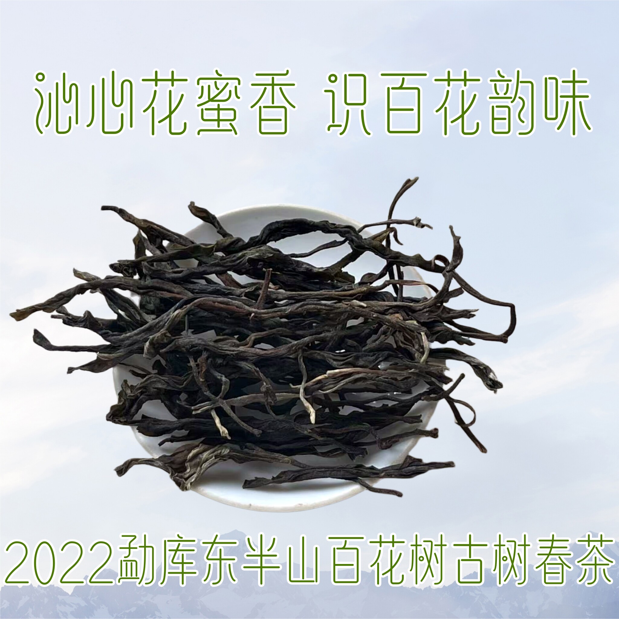 2022勐库东半山百花树古树头春普洱茶散茶生茶茶农直销欢迎评鉴