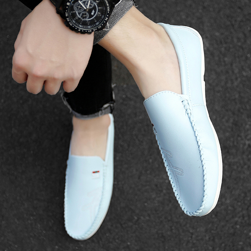 豆豆鞋男款一脚蹬软底舒适男鞋