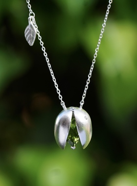 囚徒橄榄石囚徒原创纯银女生