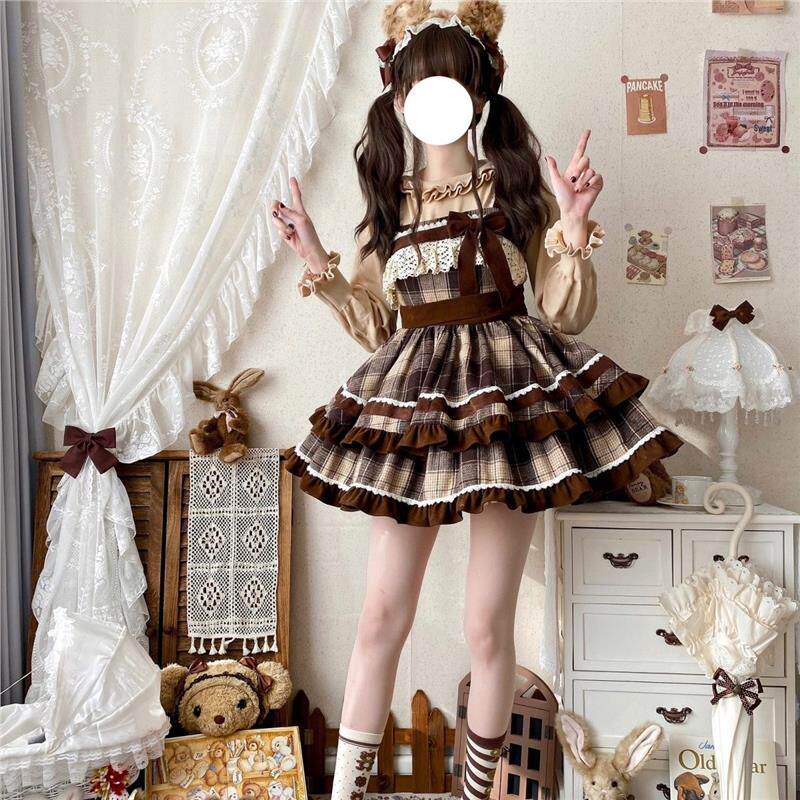 千木原创正版软妹风秋冬lolita日常洛丽塔jsk全款