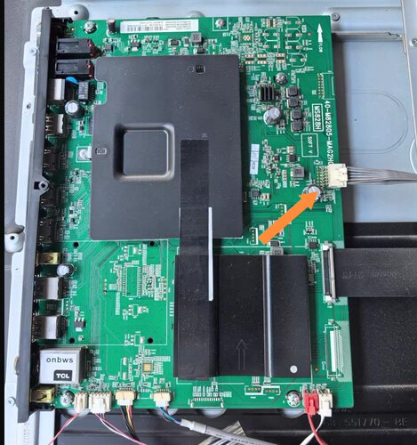 TCL L65C2- CUDG 主板40-M82805-MAG2HG屏LVU650NEALSD9W01