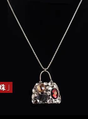 中国宝玉 玲琅玉铺《明珠》时尚美好典雅男女通用毛衣项链