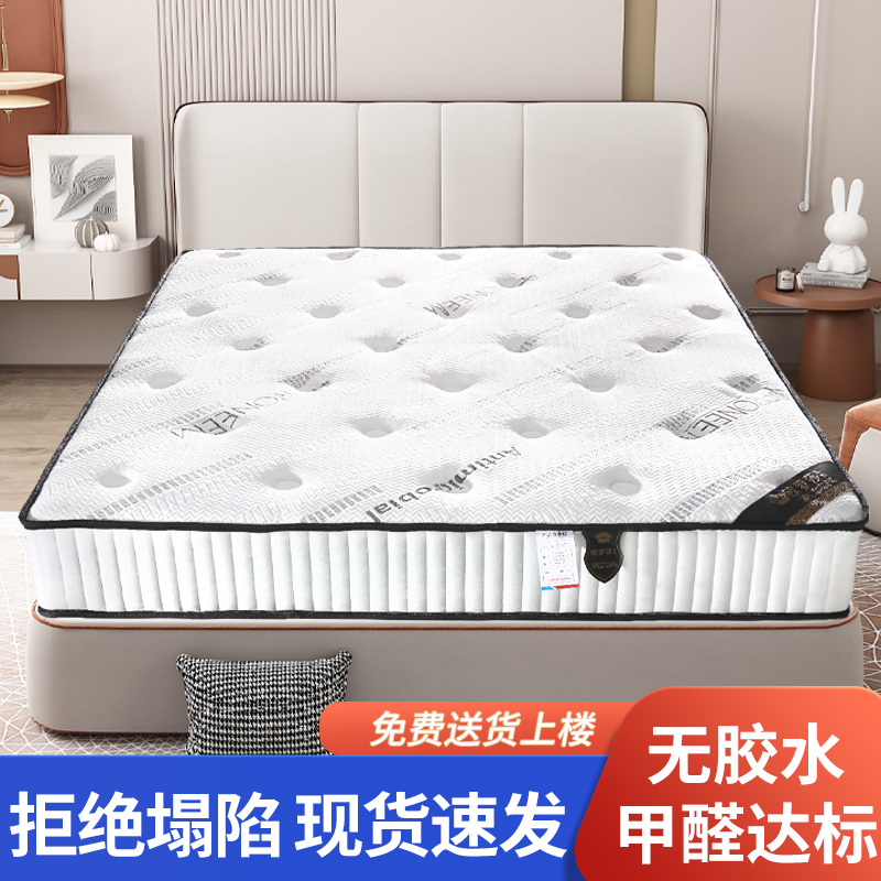 软硬两用乳胶弹簧床垫席梦思椰棕