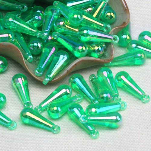 Украшения Девятилетний магазин Семь цветов украшений 820AB красочный кулон из бисера в форме капли воды Симфония свободные бусины DIY