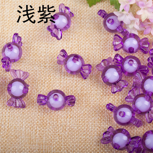 28mm*16mm糖果珠中珠串珠散珠手工diy手链珠子绳手串彩色穿珠饰品 - 封面