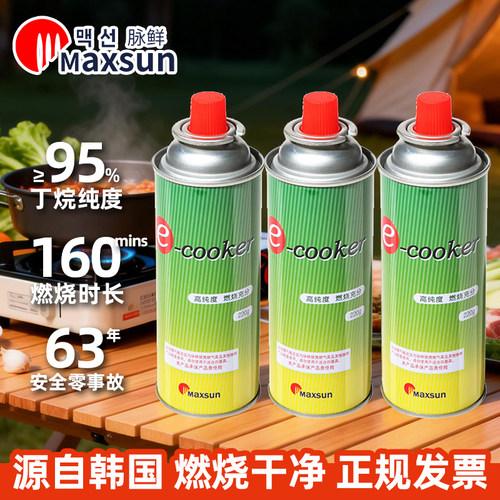 新款脉鲜气罐卡式炉气瓶露营瓦斯