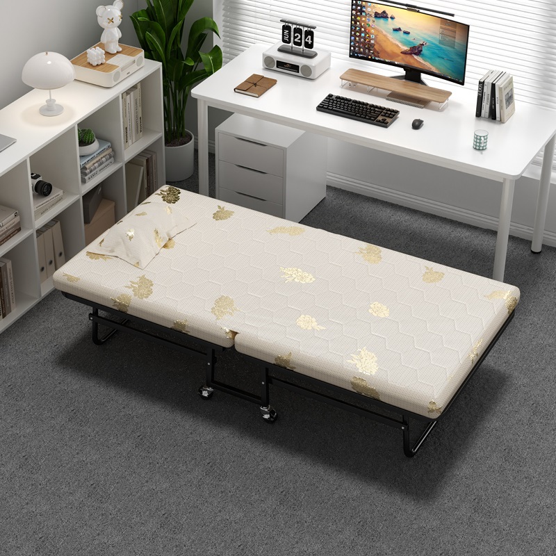 折叠床午睡沙发床办公室午休床单人简易小床可携式午睡躺椅酒店加