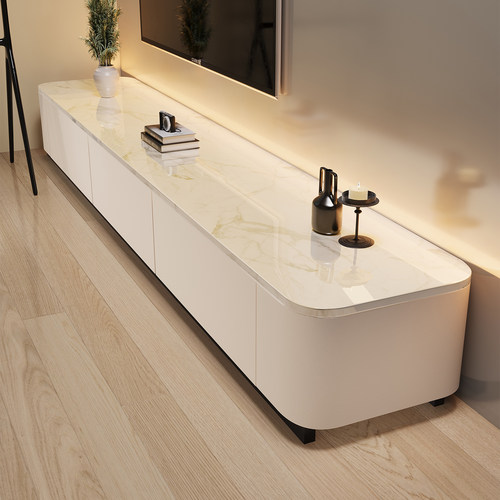 落地电视柜客厅家用岩板茶几组合