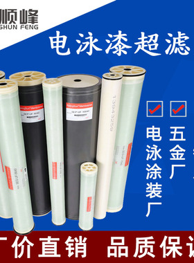 美国Sepro电泳漆超滤膜PVDF400-4040-31F  分体式4寸涂装电泳过滤