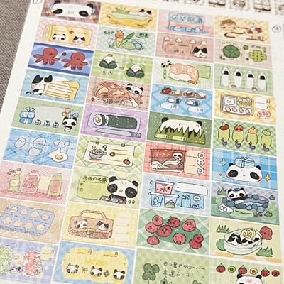 原创新品贴纸卷potatobb
