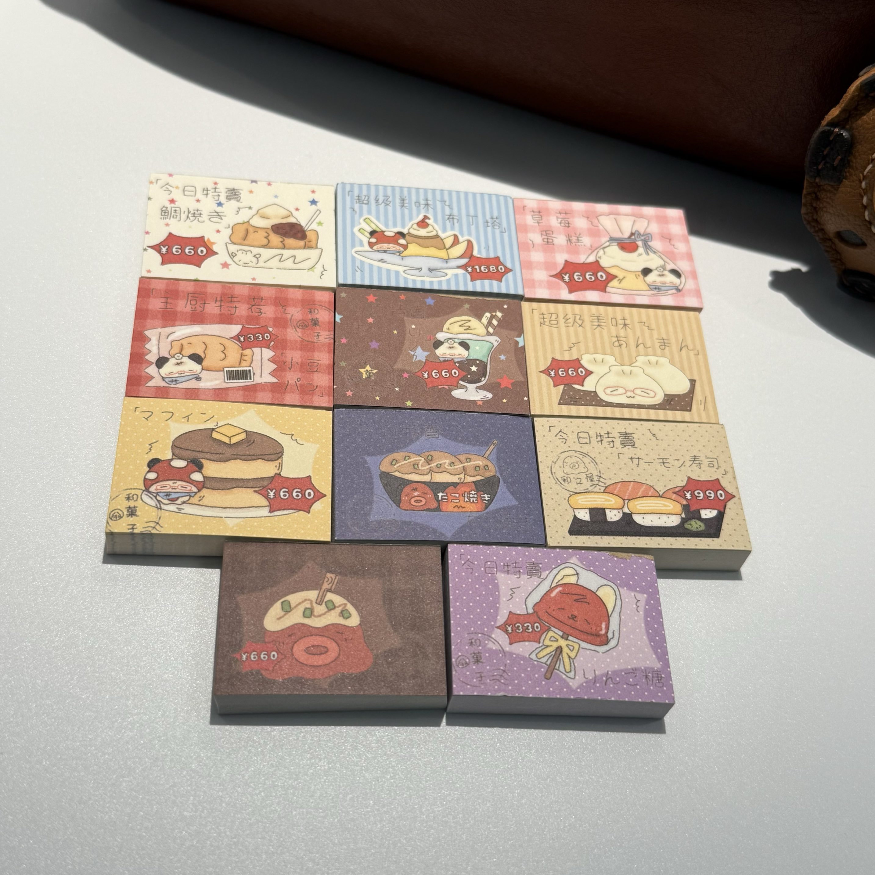 potato bb原创 日系迷你小便签 百搭手帐拼贴素材