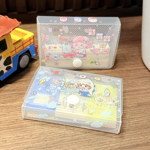 potato bb原创 美甲水族馆 手帐百搭小收纳盒 六联印章便签收纳盒