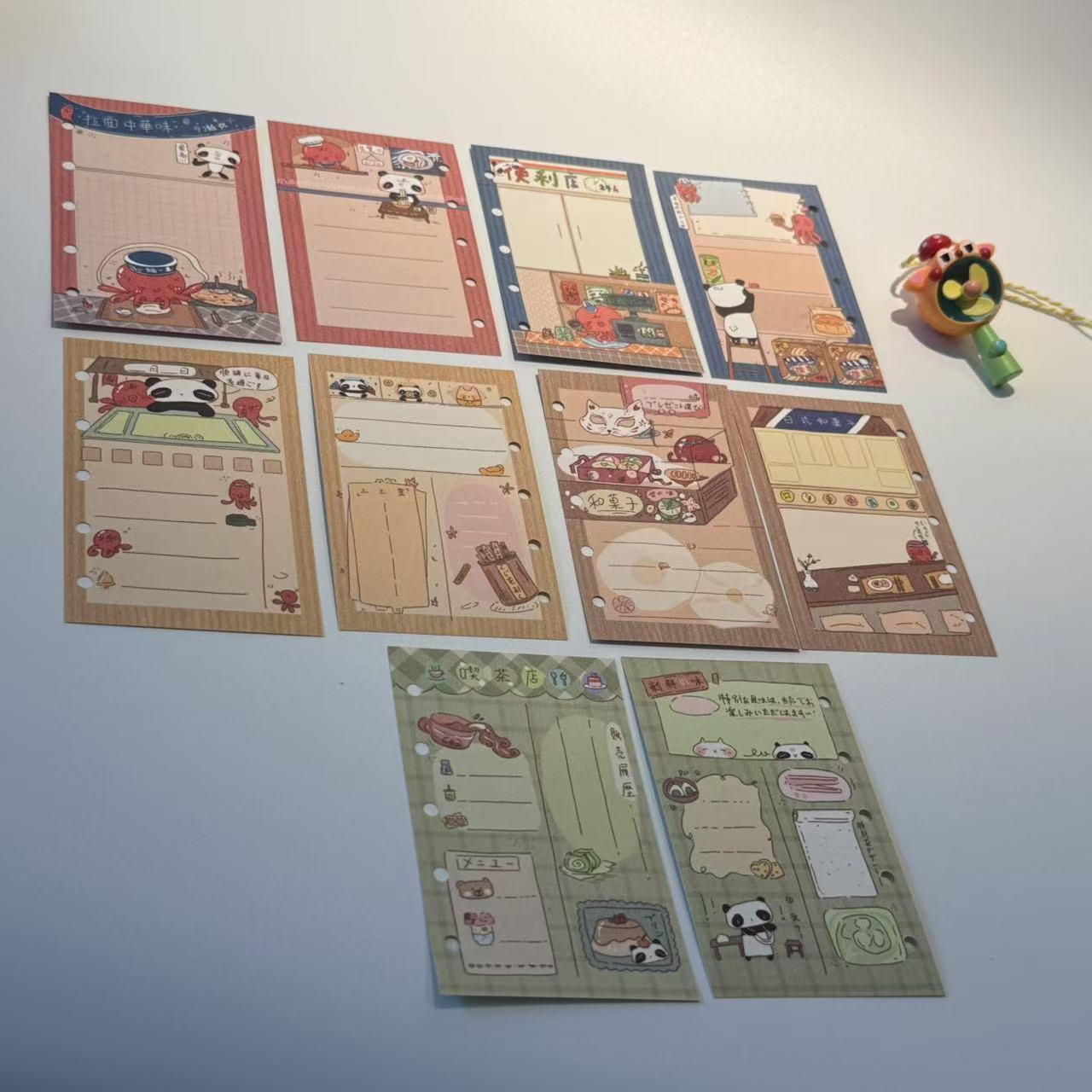 potato bb原创 日系古早手账m5 A7内页百搭拼贴