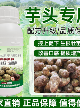 芋头专用膨大素地下猛长膨大素控旺增产增收防裂防畸不空心膨果肥