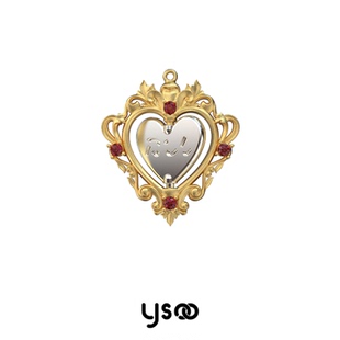 yes or no?情侣定制项链魔镜锁骨链毛衣链创意生日礼物