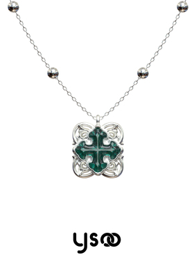 元术乐之ysoo天然珍珠纯银吊坠链