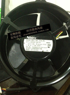 现货日本NIDEC D17L-24PS3 03L1H1 24V 1.50A 大风量 服务器风扇