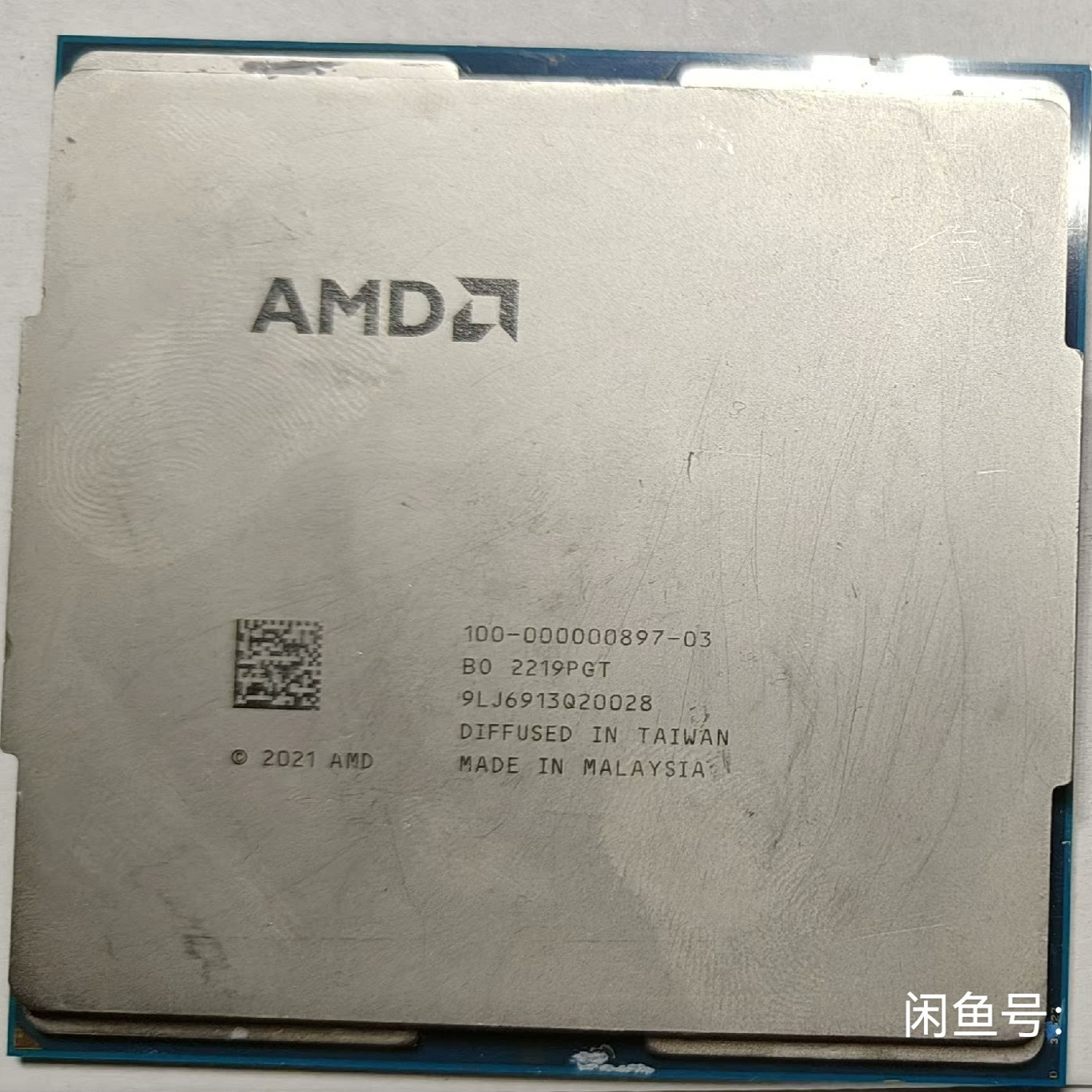 AMD EPYC 9334 QS 32核64线程 2.55G 不挑主板 H13都支持实物拍摄