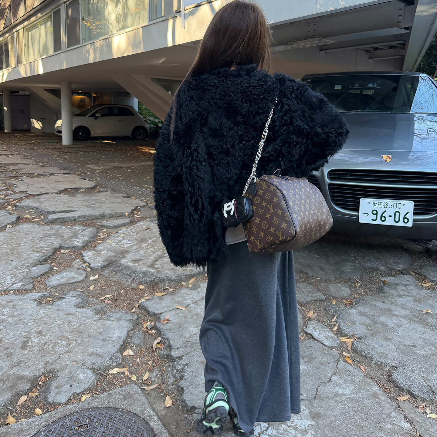 【Avocadong12/8AM10:00】外套好伴侣秋冬百搭深灰色分片式半身裙