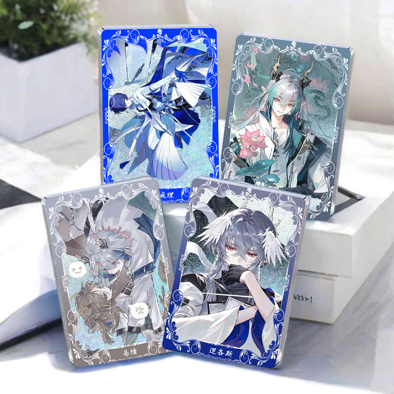 明日方舟高颜值收藏品流沙麻将立牌动漫徽章收藏精美礼物