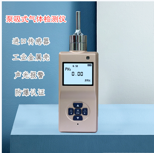 泵吸式气体检测仪多种气体可测