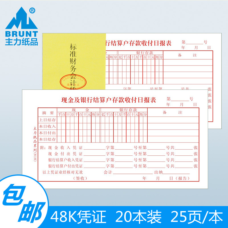现金及银行结算户存款收付日报表