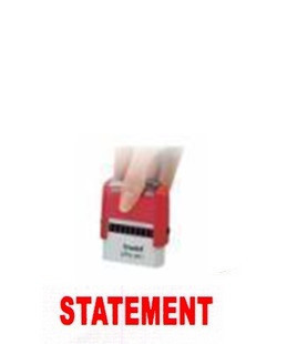 trodat/卓达4911回墨印章 万次印章E140【STATEMENT】