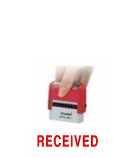 trodat/卓达4911回墨印章 万次印章E010 RECEIVED自动出油